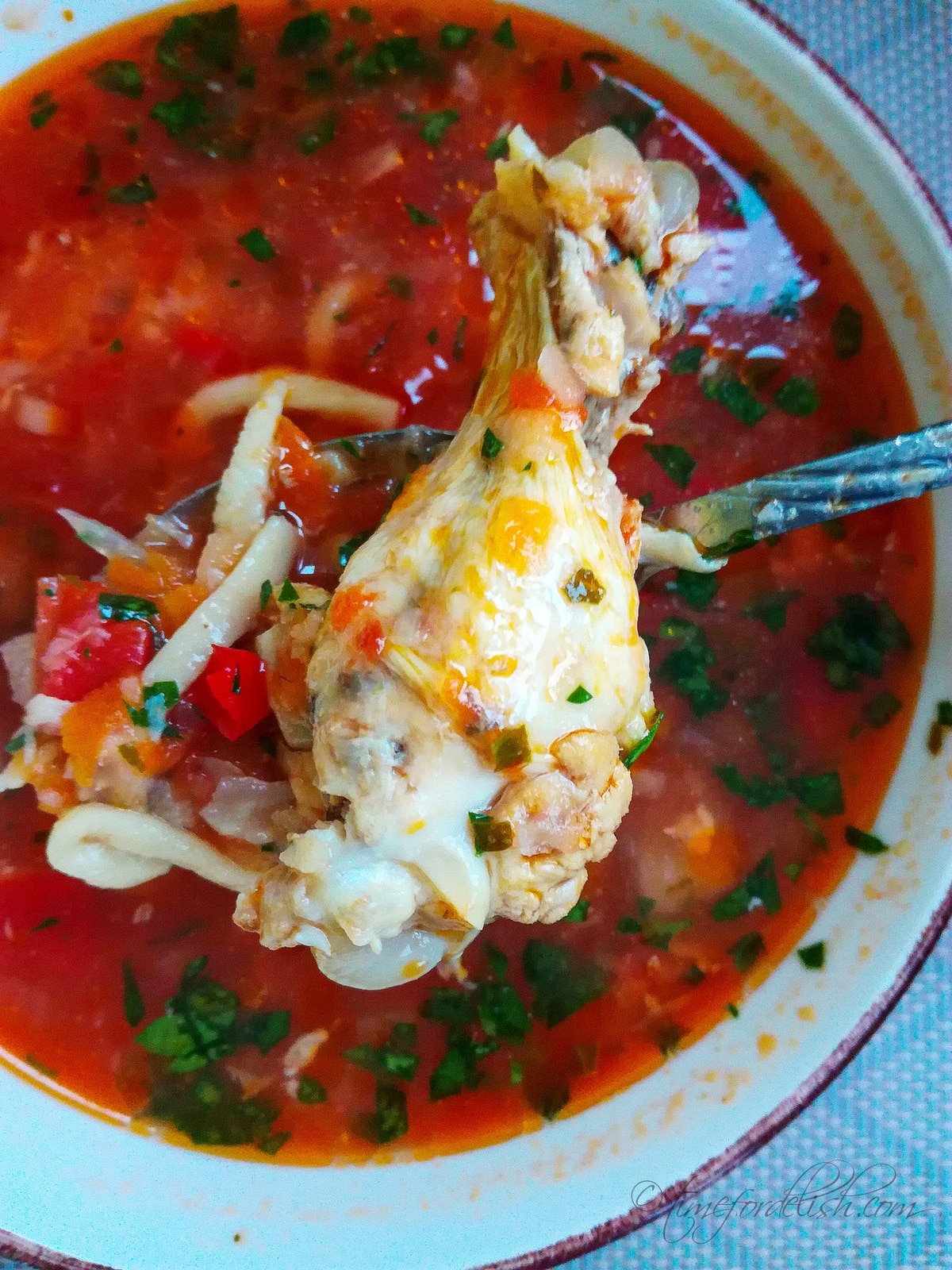 chicken tomato vegetable soup