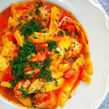 yellow wax beans recipe