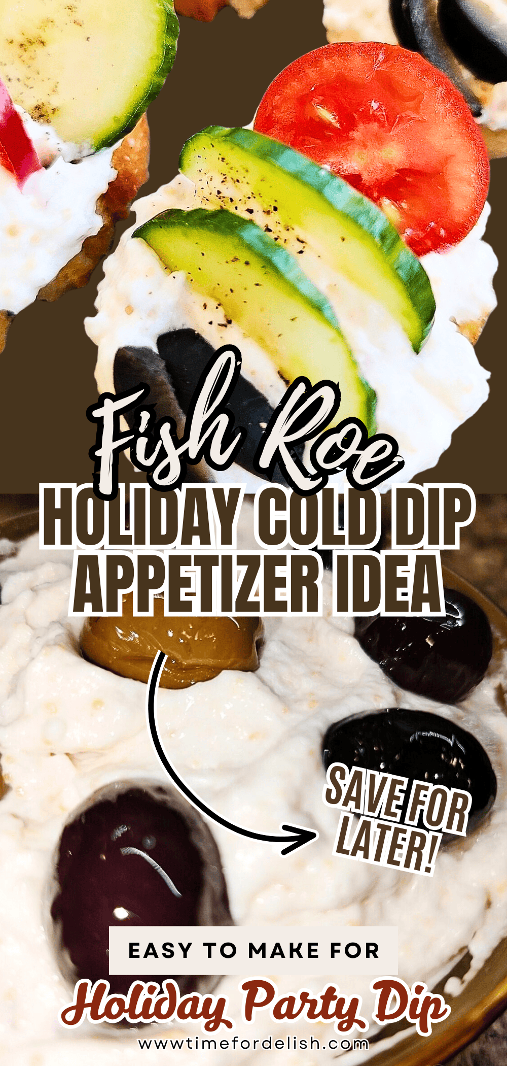 holiday party food appetizer dip idea