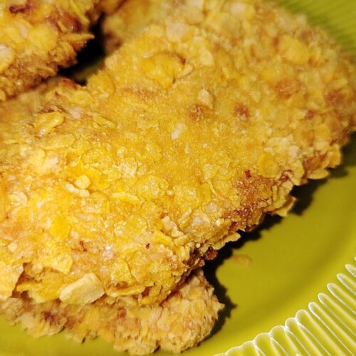 air fryer cornflakes chicken breast
