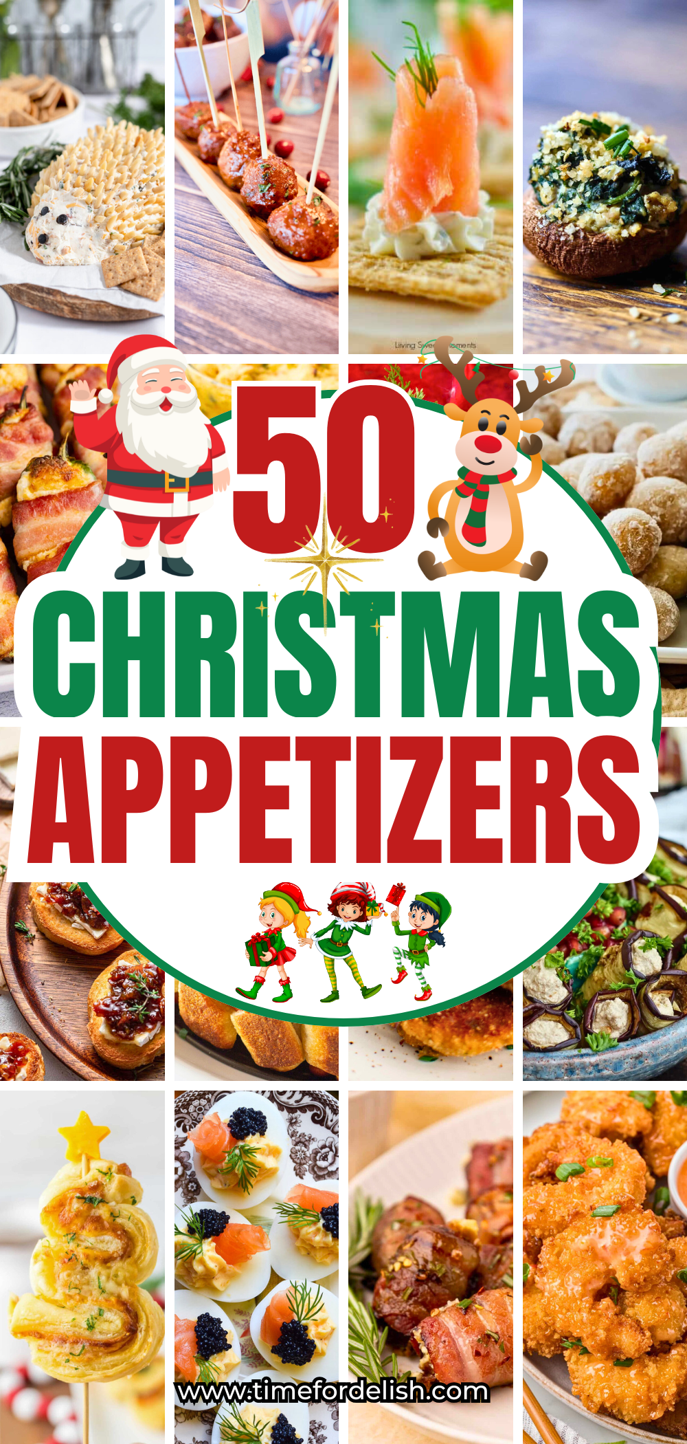 50 Christmas appetizers finger food ideas