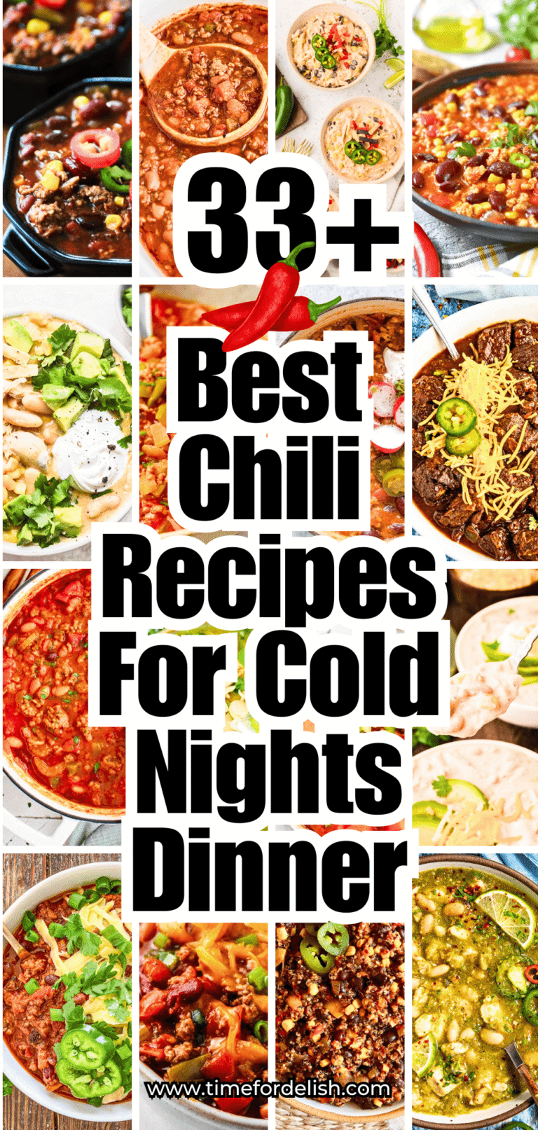 Hearty, Spicy & Delicious ~ Best Chili Recipes To Warm You Up