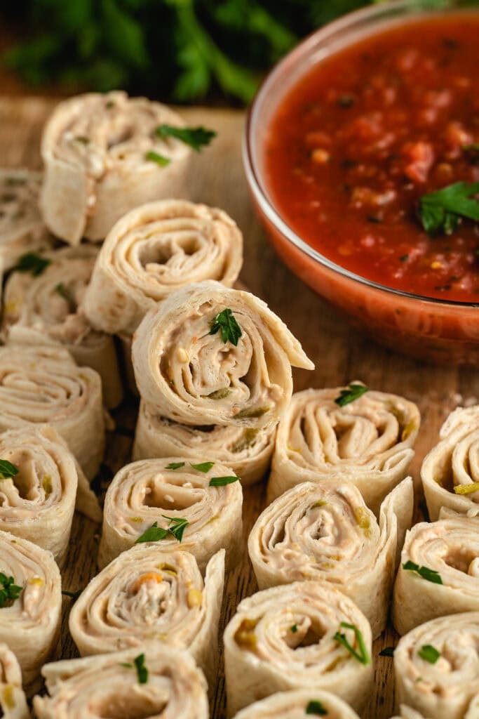 Mexican burrito roll ups