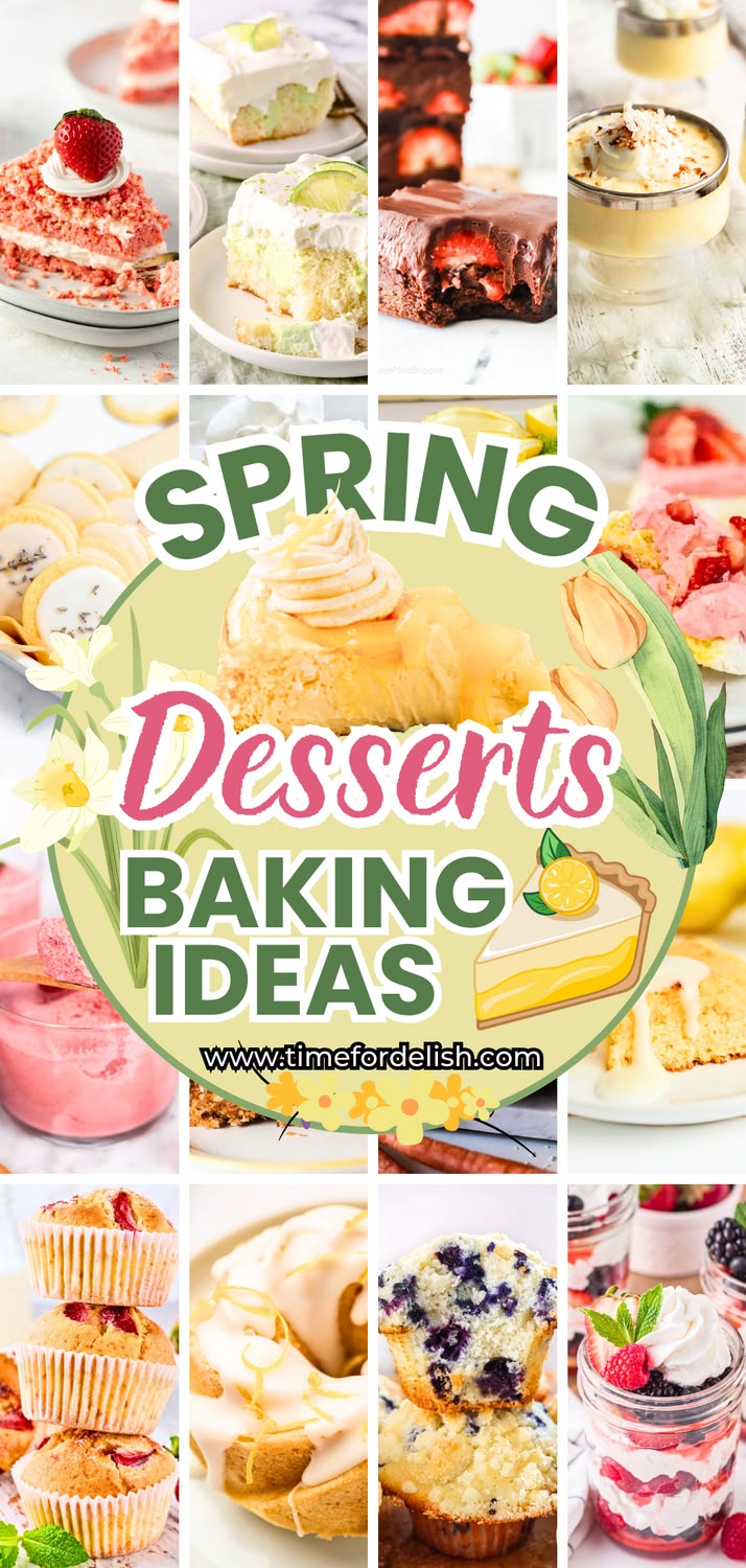Easy Spring Desserts with Fresh Fruit and Bright Flavors
