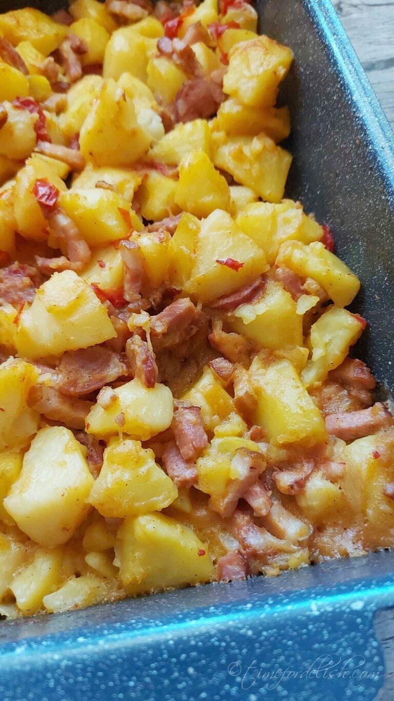 Easy Bacon Potato Casserole