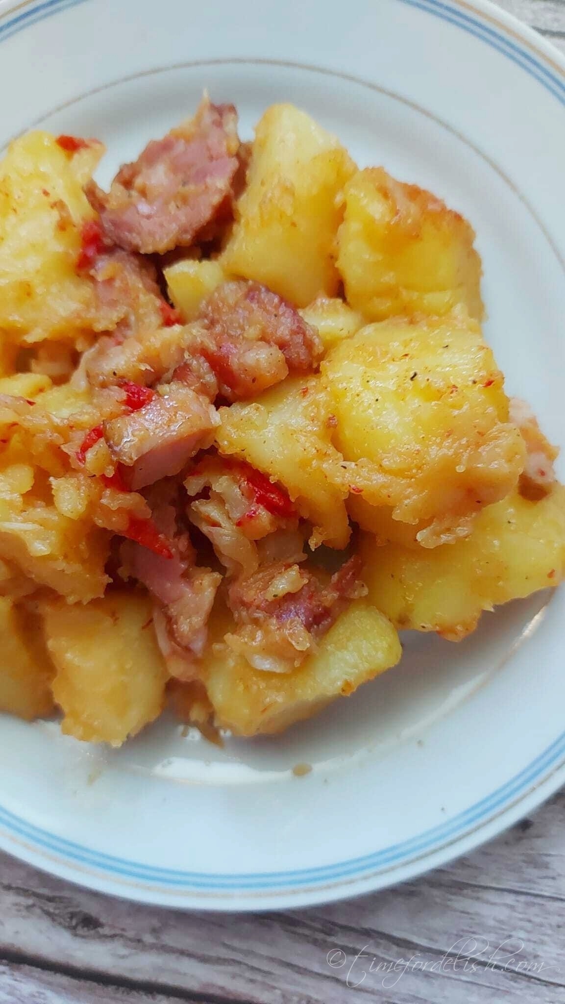 bacon potatoes bake