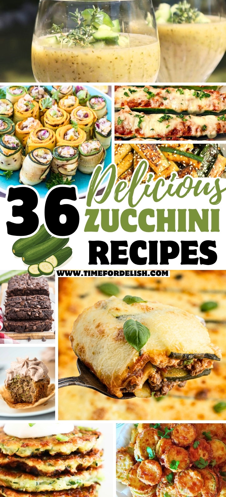 36 zucchini recipes ideas